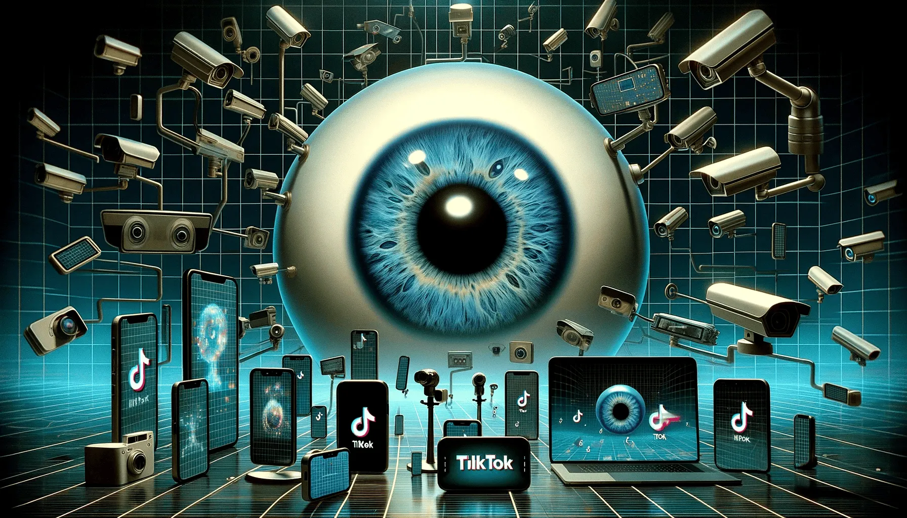 TikTok's All-Seeing Eye: Surveillance Beyond Its Users